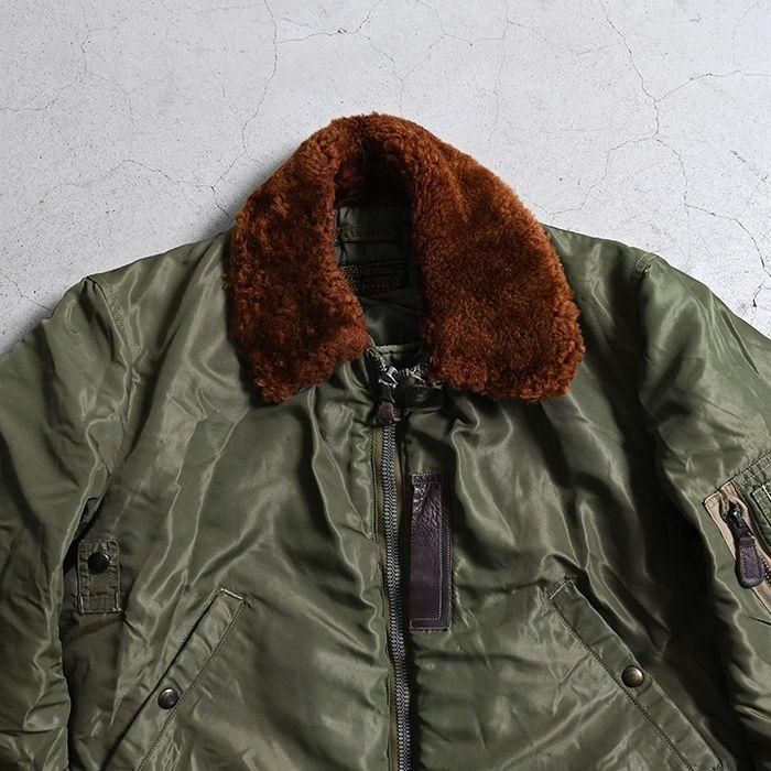USAF B-15C FLIGHT JACKET（OLIVE DRAB/SZ 38） - 古着屋