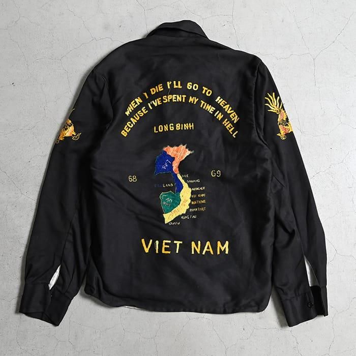 VIET-NAM 68-69 SOUVENIR JACKET（DEADSTOCK） - 古着屋 ｜ mushroom 