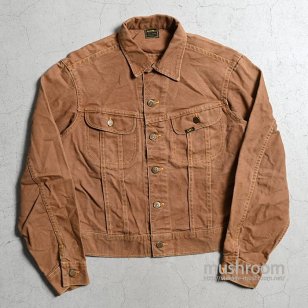Lee 220-0320 BROWN DUCK JACKETMINT CONDITION