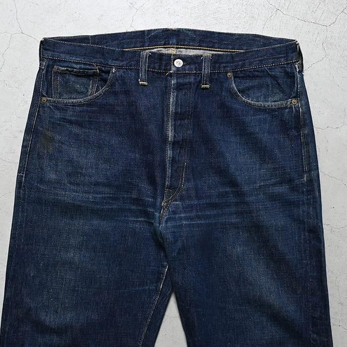WW2 LEVI'S S501XX JEANS WITH PAINT STITCH（DARK COLOR & GOOD