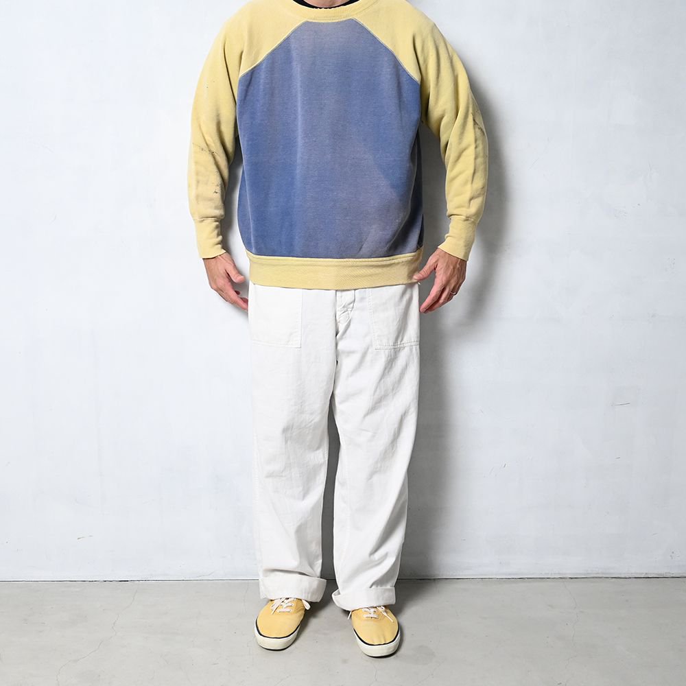 UNKNOWN TWO-TONE SWEAT SHIRT（GOOD CONDITION） - 古着屋