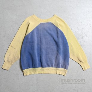 UNKNOWN TWO-TONE SWEAT SHIRT（GOOD CONDITION）