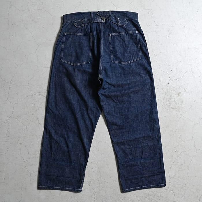 U.S.ARMY M-35 DENIM TROUSERS WITH BUCKLEBACK（Made by CROWN
