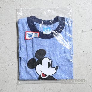 OLD MICKEY MOUSE RINGER T-SHIRTDEADSTOCK/X-LARGE