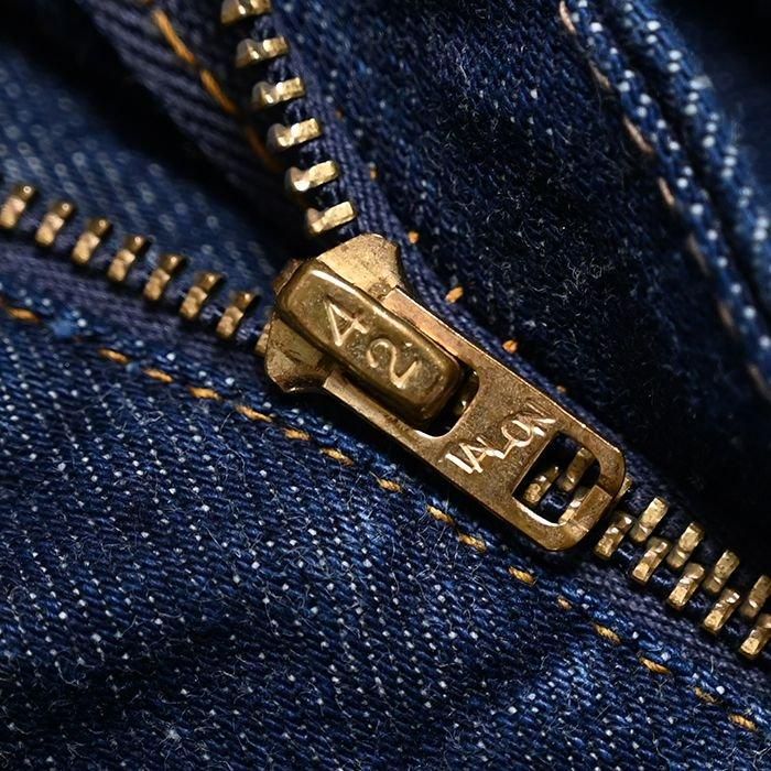 LEVI'S 505 BIGE JEANS WITH SELVEDGE（W32L29/SUPER MINT