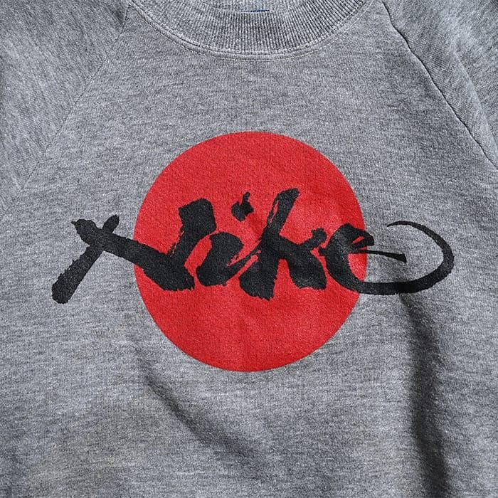 NIKE HINOMARU PRINT SWEAT SHIRT（'80/MEDIUM） - 古着屋