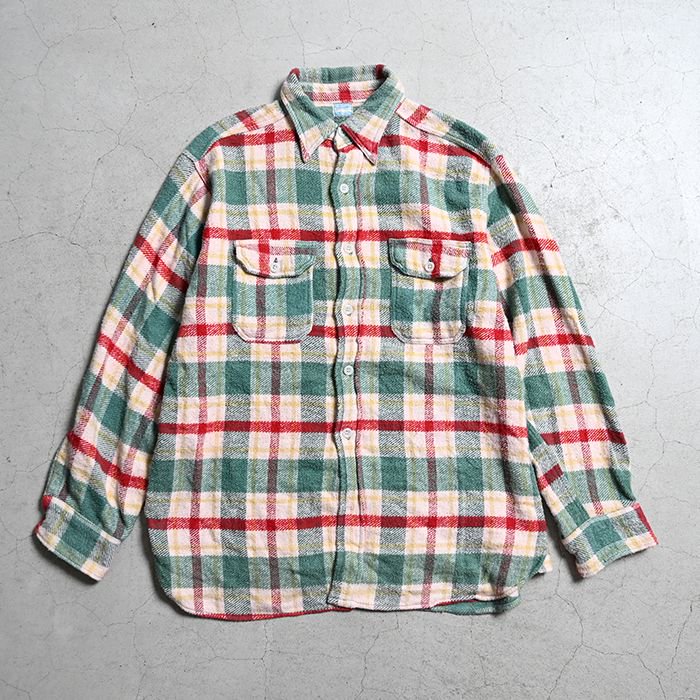 MANSIZE PLAID FLANNEL SHIRT（BIG SIZE） - 古着屋 ｜ mushroom