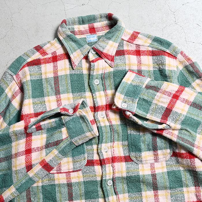 MANSIZE PLAID FLANNEL SHIRT（BIG SIZE） - 古着屋 ｜ mushroom