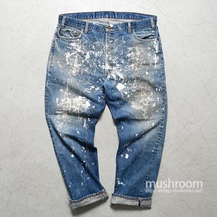 LEVI'S 505 66S/S JEANS WITH PAINTBIG SIZE