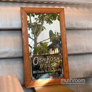 OSHKOSH ADVERTISING WALL MIRROR 