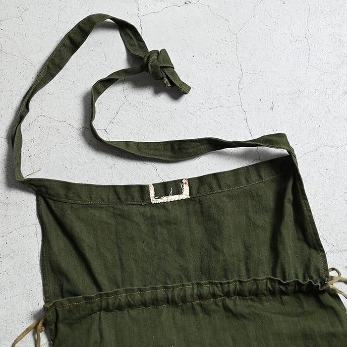 WW2 AMERICAN RED CROSS HBT APRON BAG（MINT） - 古着屋