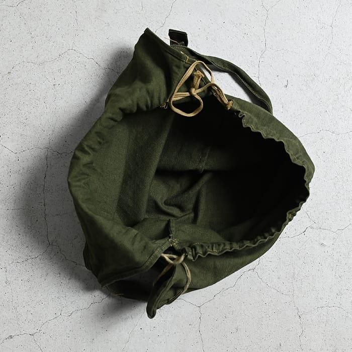 WW2 AMERICAN RED CROSS HBT APRON BAG(MINT) - 古着屋 WW2 AMERICAN RED CROSS HBT APRON BAG(MINT) - 古着屋