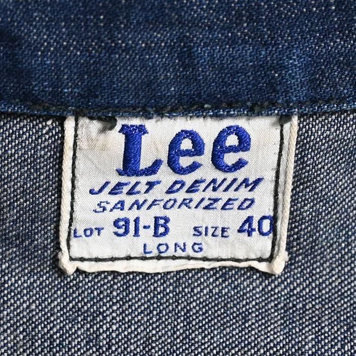 Lee 91-B DENIM JACKET（40-LONG/VERY GOOD CONDITION） - 古着