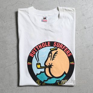 BUTTHOLE SURFERS MUSIC T-SHIRT90'S/GOOD CONDITION/X-LARGE