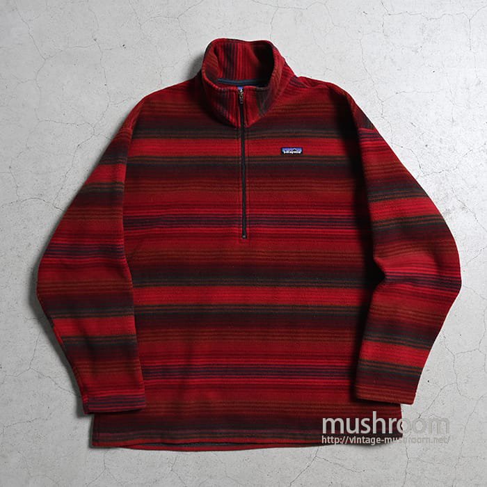 PATAGONIA H/Z NATIVE BORDER STRIPE FLEECE JACKET（'99/X-LARGE/GOOD