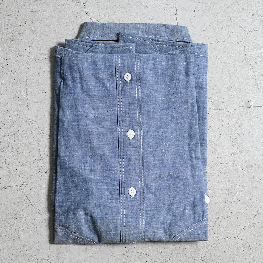 OSH KOSH CHAMBRAY WORK L/S SHIRT（DEADSTOCK/SZ16） - 古着屋