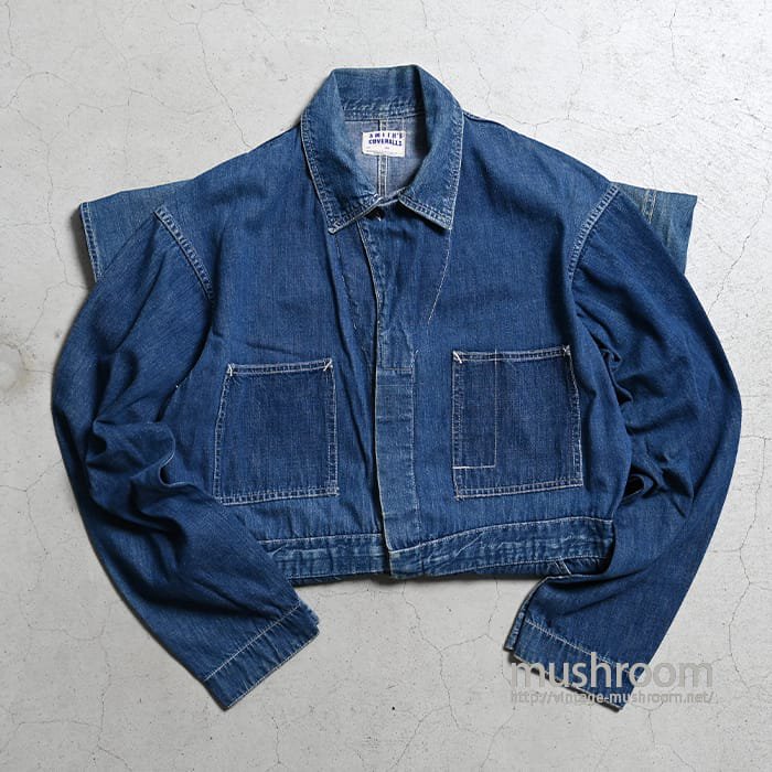 SMITH'S COVERALLS DENIM ALL IN ONE - 古着屋 ｜ mushroom