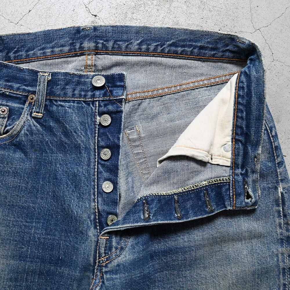 LEVI'S 501 BIGE JEANS(EARLY TYPE) - 古着屋 | mushroom LEVI'S 501 BIGE JEANS(EARLY TYPE) - 古着屋 | mushroom