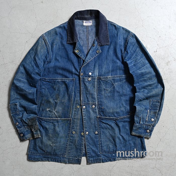 DUBBLE WARE DENIM COVERALL（NICE HIGE） - 古着屋 ｜ mushroom(マッシュルーム) ヴィンテージ クロージングストア