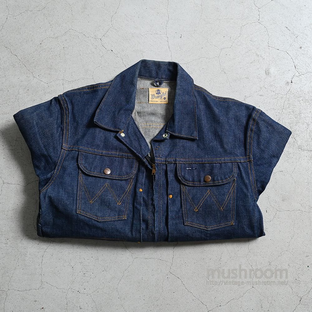 WRANGLER 24MJZ DENIM JACKET（SZ 38/ALMOST DEADSTOCK） - 古着屋