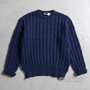 Early Winters MIXED WOOL SWEATER80'S/GOOD CONDITION/MEDIUM