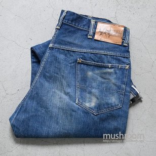 FOREMOST FIVE POCKET JEANS WITH SELVEDGE1950'S