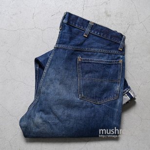 FOREMOST FIVE POCKET JEANS WITH SELVEDGE1950'S/NICE HIGE&HONEYCOMB
