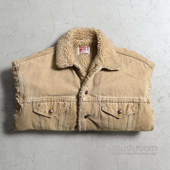 LEVI'S 70609-9623 COTTON TWILL BOA JACKET（'89/MEDIUM