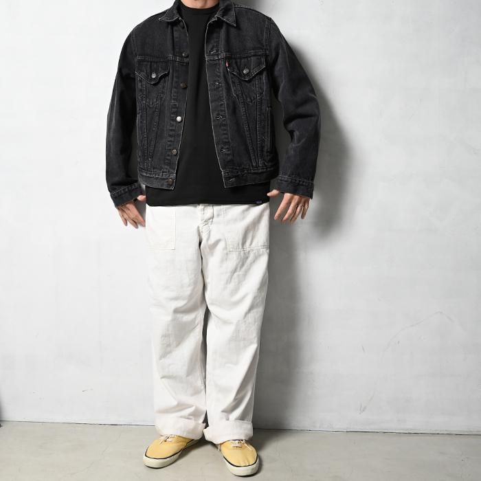 LEVI'S 70506-0259 BLACK DENIM JACKET（SZ 44/GOOD CONDITION