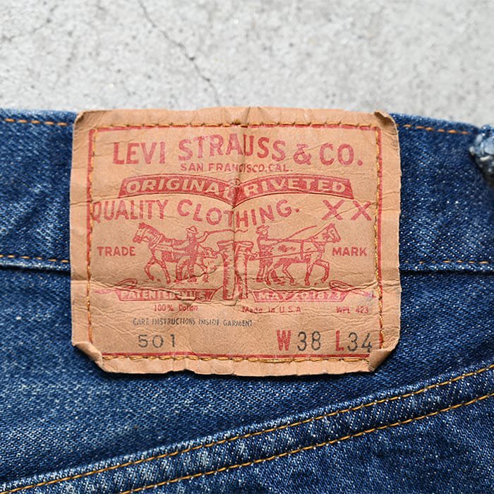 LEVI'S 501 66SS JEANS（W38L34/GOOD CONDITION） - 古着屋