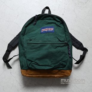 JANSPORT DAY PACK WITH SUEDE BOTTOM80'S/MINT CONDITION