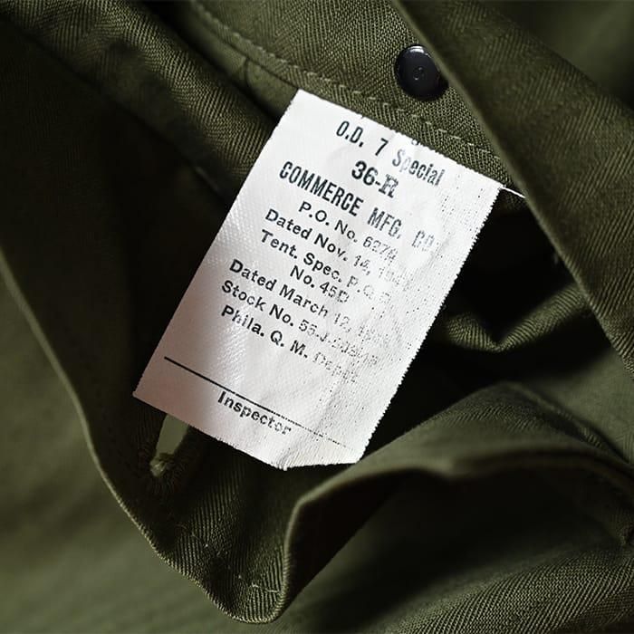 U.S.ARMY M-43 HBT JACKET（DEADSTOCK/36R） - 古着屋