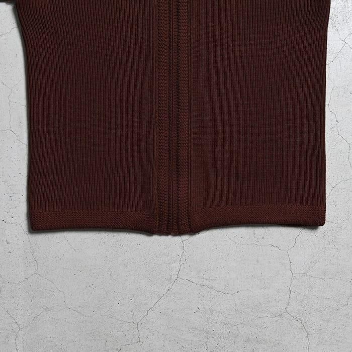 Kaso Knit WOOL CARDIGAN（LARGE/GOOD CONDITION） - 古着屋