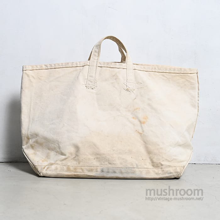 OLD CANVAS TOTE BAG（GOOD USED CONDITION） - 古着屋 ｜ mushroom