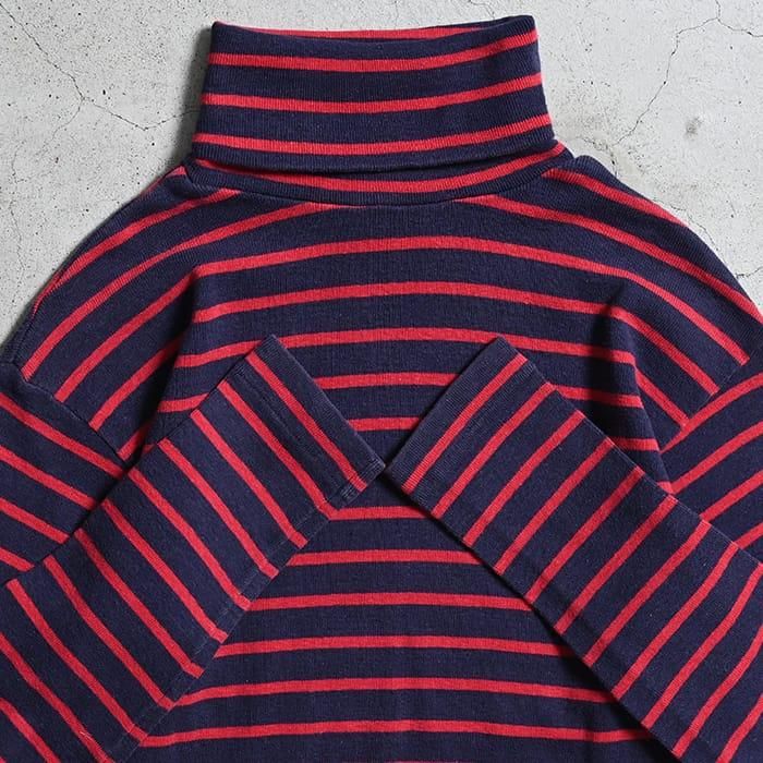 PATAGONIA TURTLE-NECK L/S BORDER STRIPE T-SHIRT（WHITE LABEL