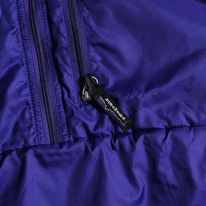 PATAGONIA PUFFBALL VEST（'98/PURPLE/X-LARGE） - 古着屋