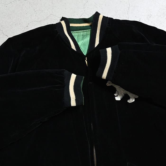 GREENLAND REVERSIBLE SOUVENIR JACKET(POLAR BEAR) - 古着屋 GREENLAND REVERSIBLE SOUVENIR JACKET(POLAR BEAR) - 古着屋