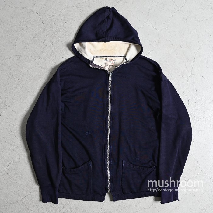 CHAMPION FULL-ZIP W/F SWEAT HOODY WITH BACK PRINT（BIG RUNNING TAG