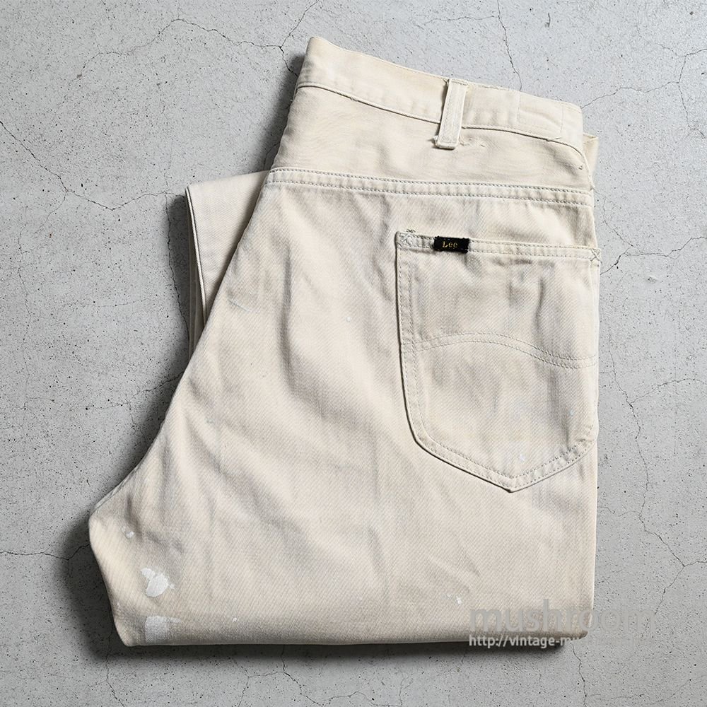 Lee WESTERNER COTTON PANTS WITH PAINT（Early Type） - 古着屋 