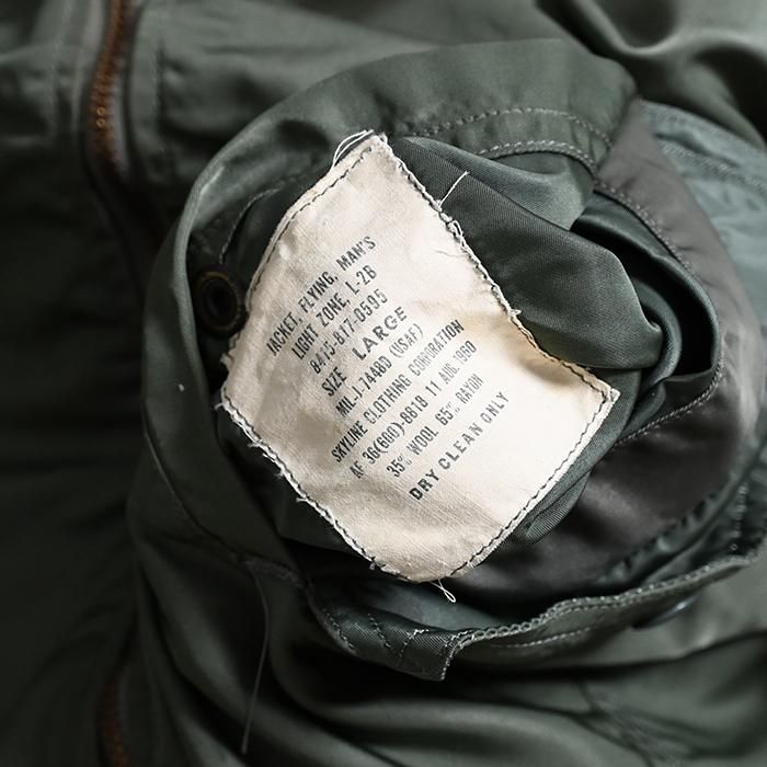 1968 Vtg USAF L-2B Flight Jacket MIL-J-7448H sz MEDIUM Air