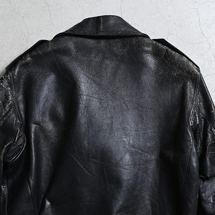 BECK NORTHEASTER 333 M/C LEATHER JACKET - 古着屋 ｜ mushroom