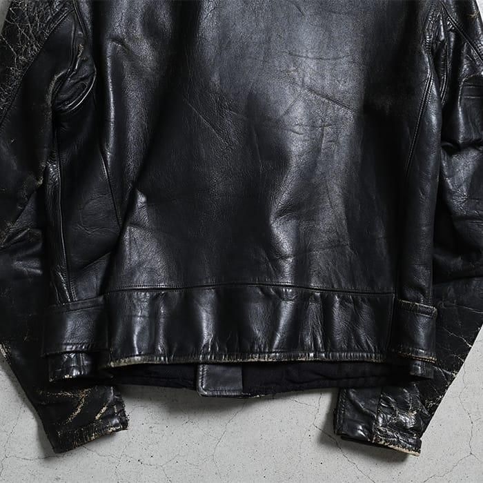 BECK NORTHEASTER 333 M/C LEATHER JACKET - 古着屋 | mushroom BECK NORTHEASTER 333 M/C LEATHER JACKET - 古着屋 | mushroom