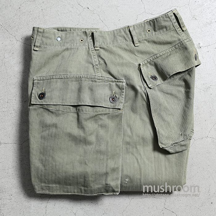 USMC P-44 HBT UTILITY TROUSERS（GOOD CONDITION） - 古着屋 