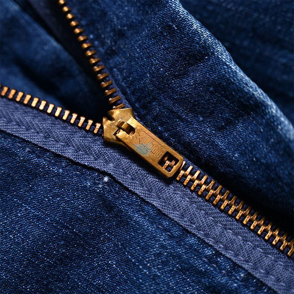 STRONG RELIABLE DENIM PAINTER PANTS WITH FLANNEL LINING