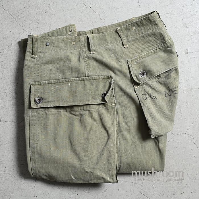 USMC P-44 HBT UTILITY TROUSERS（GOOD USED CONDITION） - 古着