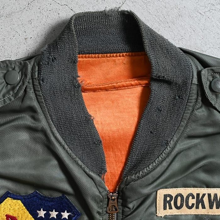USAF L-2B FLIGHT JACKET WITH PACTH('64/LARGE) - 古着屋 USAF L-2B FLIGHT JACKET WITH PACTH('64/LARGE) - 古着屋