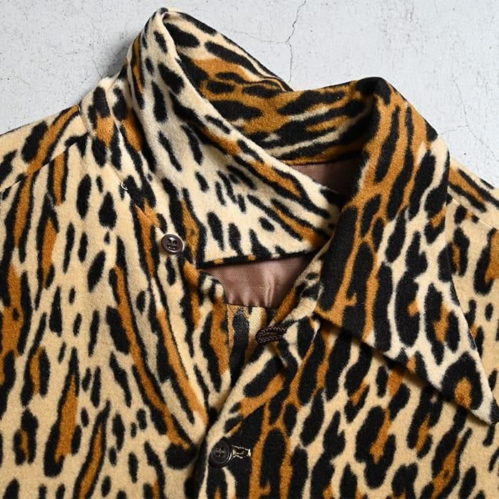 DEL MAR LEOPARD PATTERN L/S BOX SHIRT（DEADSTOCK/MEDIUM