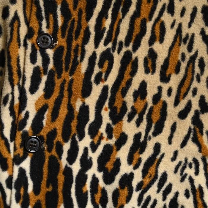 レジンテーブル レオパード バンダナ ヒョウ柄 vintage