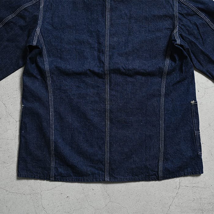 HERCULES DENIM COVERALL WITH CHINSTRAP（SUPER MINT） - 古着屋 