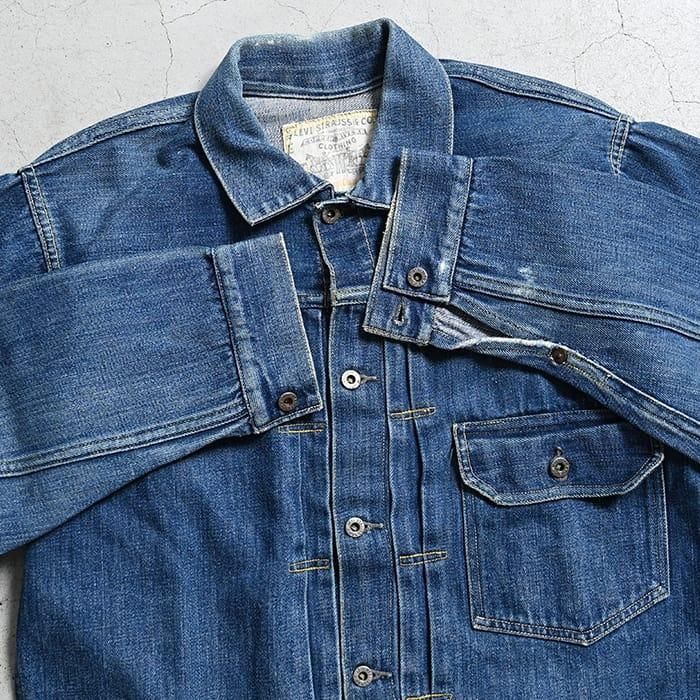 LEVI'S 213 DENIM JACKET(1920'S/GOOD CONDITION) - 古着屋 LEVI'S 213 DENIM JACKET(1920'S/GOOD CONDITION) - 古着屋